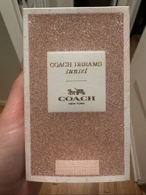 Coach Rose Gold Glitter Dreams Sunset Perfume